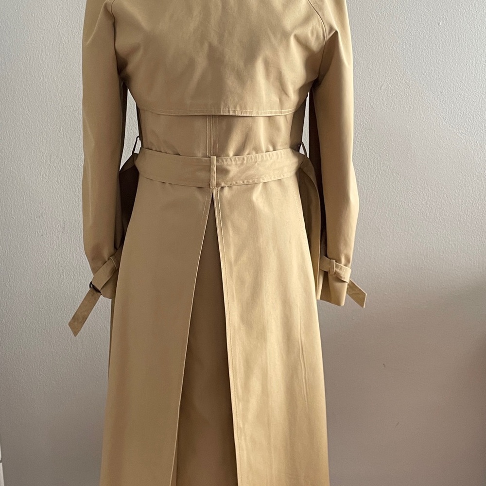 Vintage classic tan dolman sleeved raincoat - Picture 9 of 15